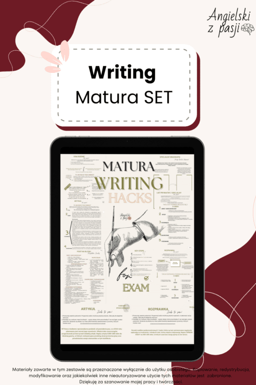 Matura Writing SET