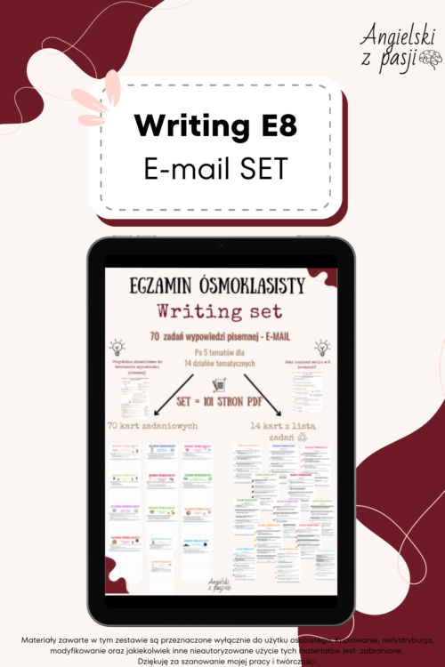 Writing E8 E-mail SET
