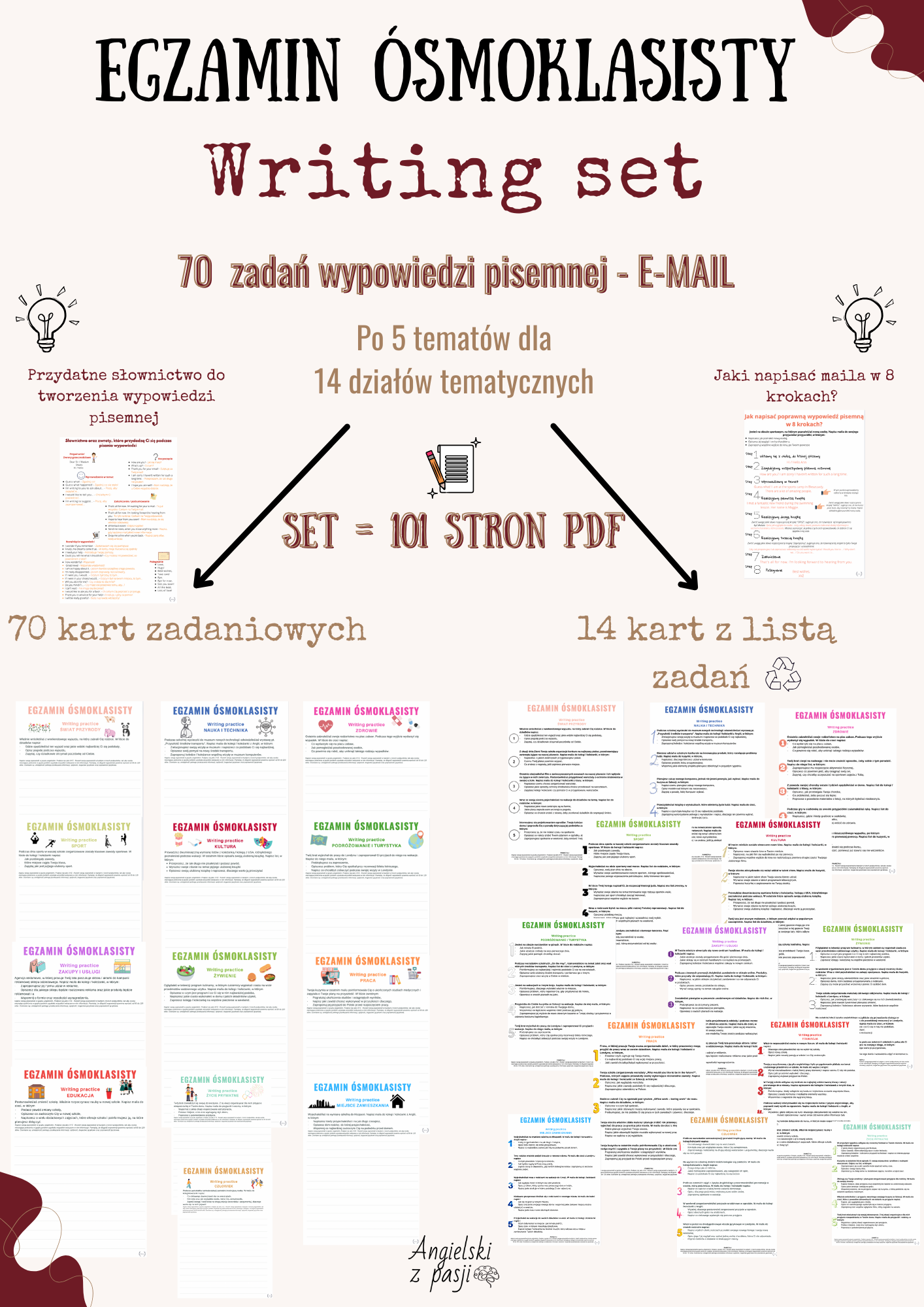 Writing E8 E-mail SET - obrazek 2