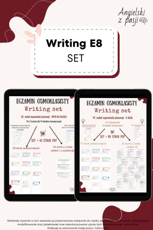 Writing E8 SET