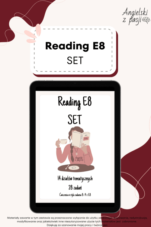 Reading SET E8