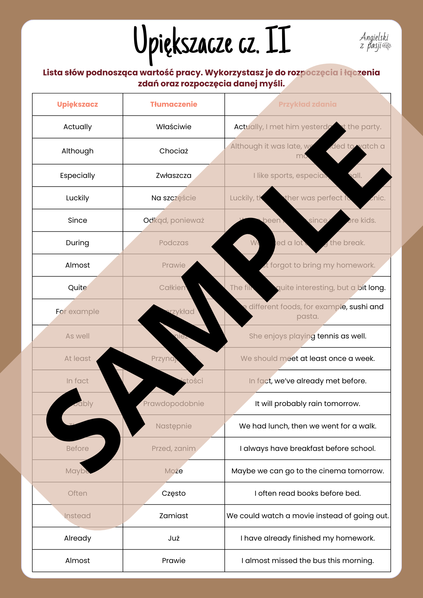Writing dla Spacerowiczów - obrazek 4