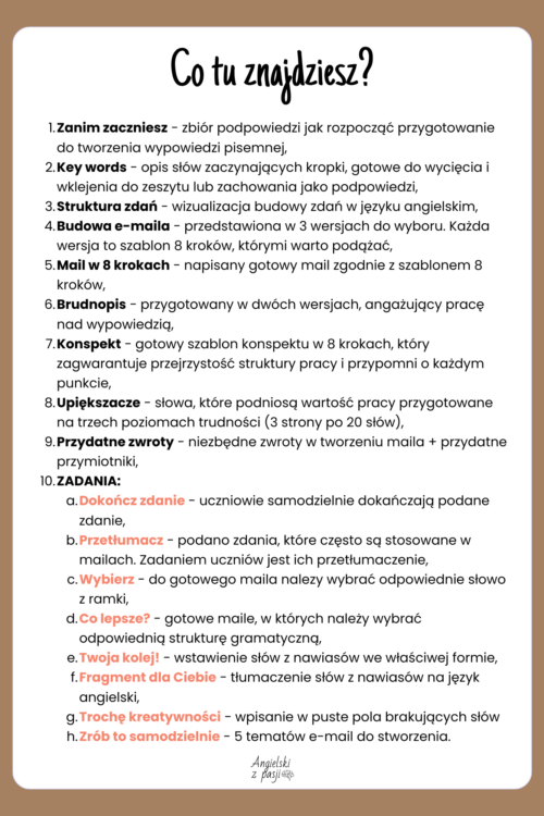 Writing dla Spacerowiczów