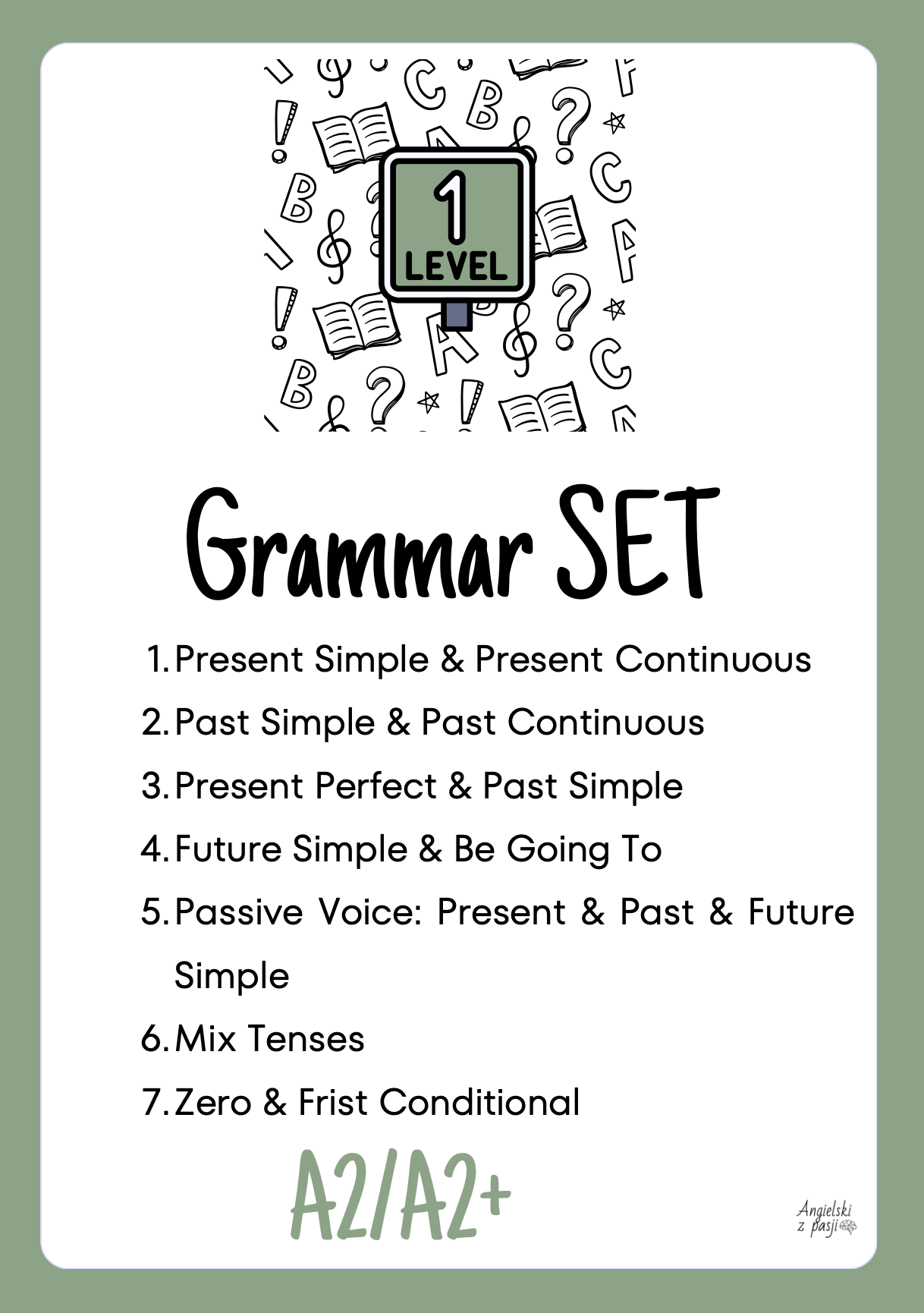 Grammar SET A2/A2+ - obrazek 2