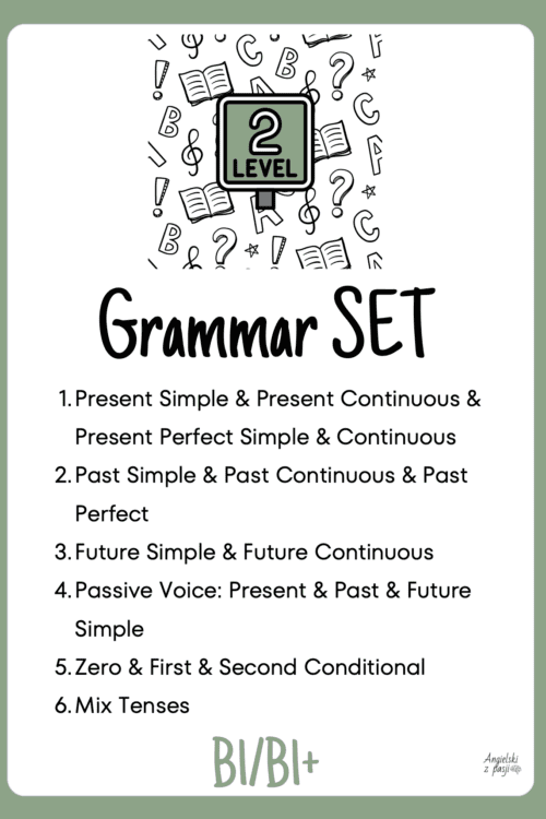 Grammar SET B1/B1+