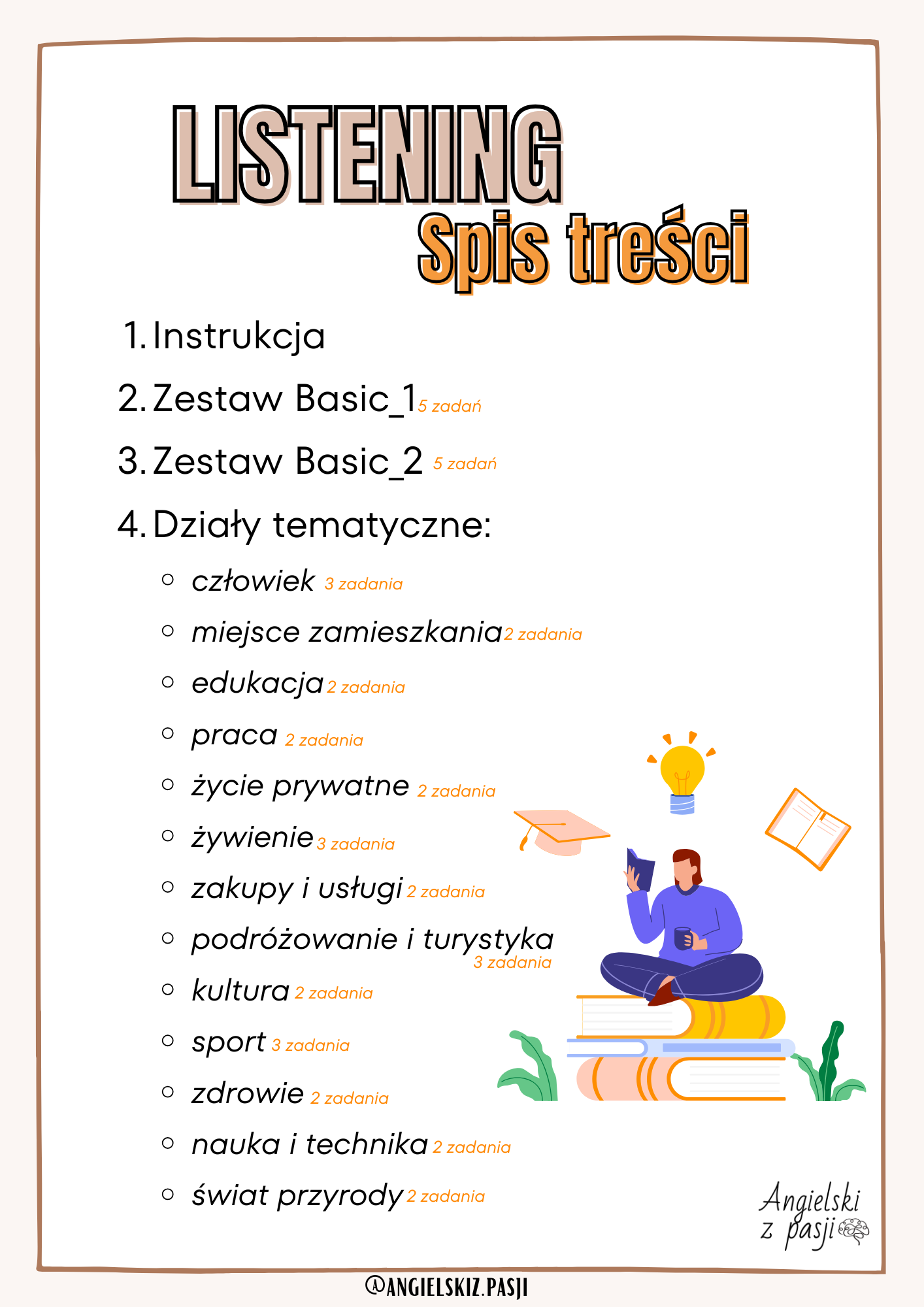 Listening E8 Set - obrazek 2