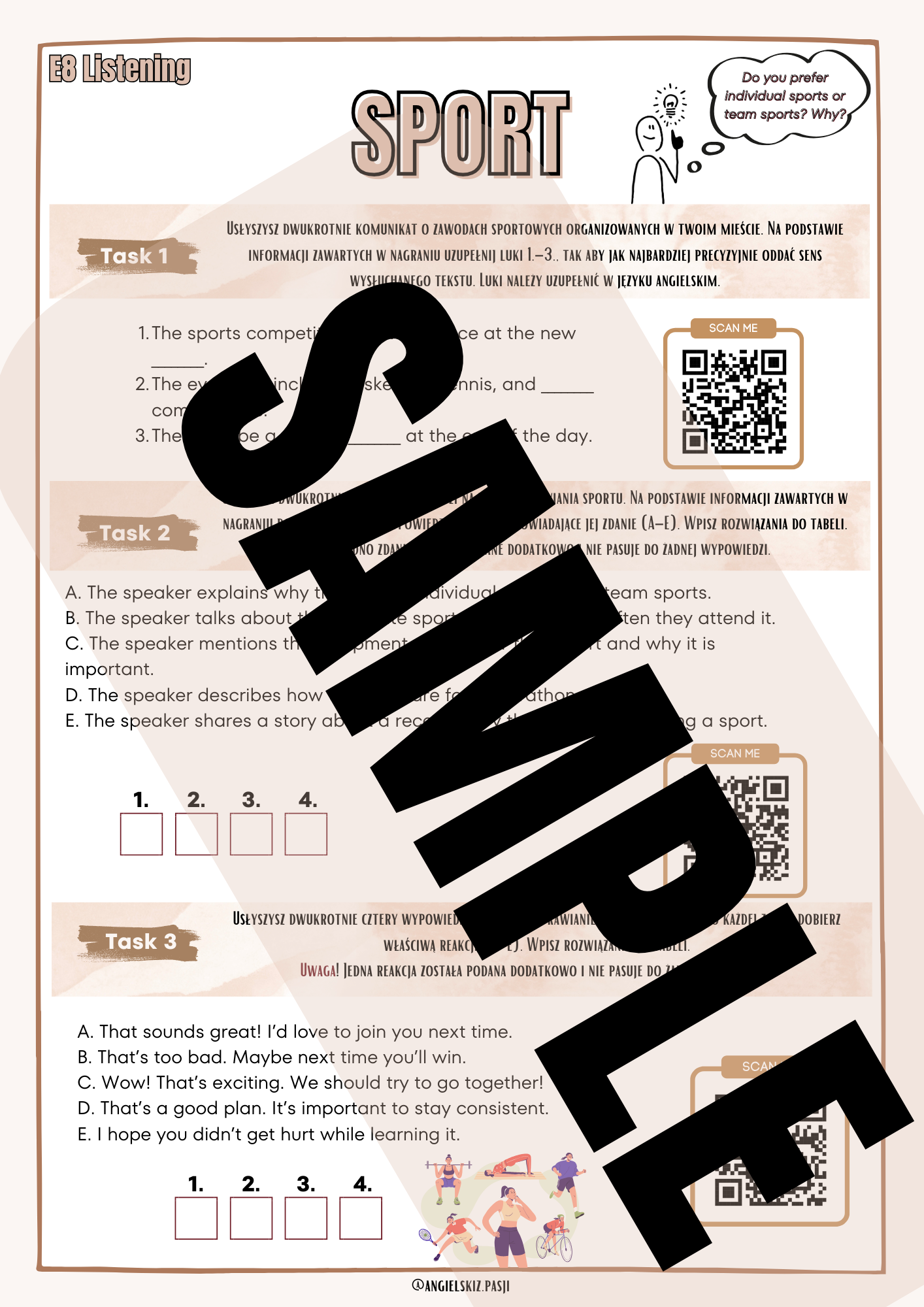 Listening E8 Set - obrazek 4