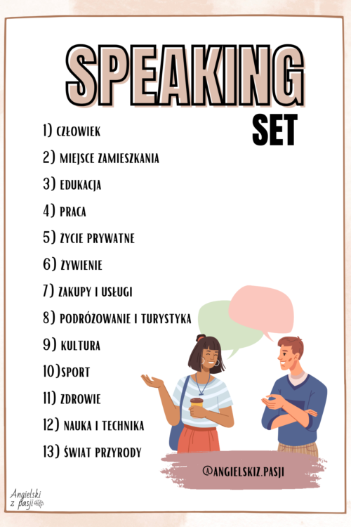 SPEAKING Set