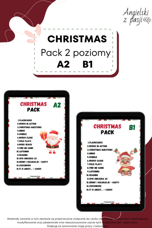Christmas PACK A2+B1