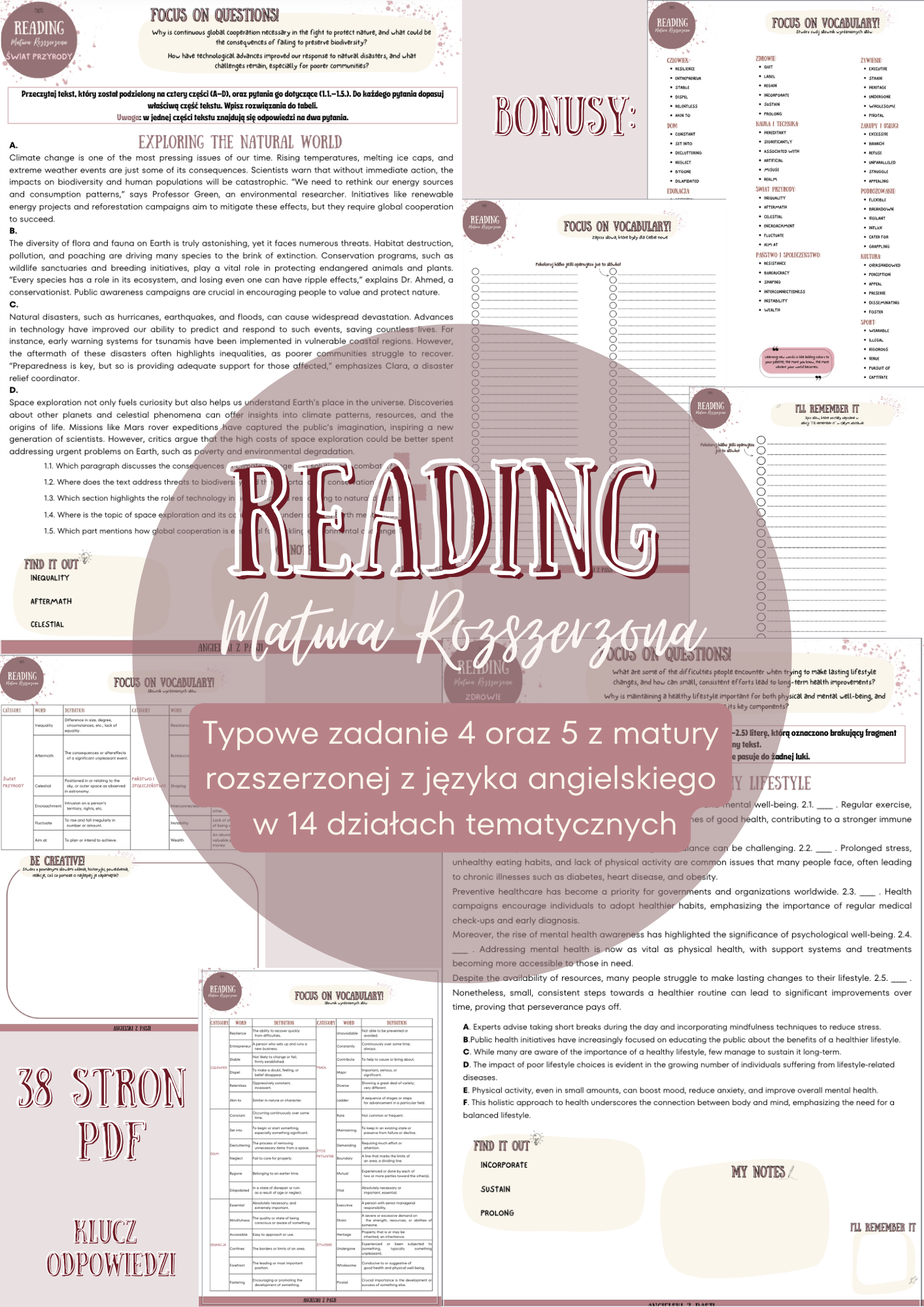 Reading Matura PP + PR - obrazek 2