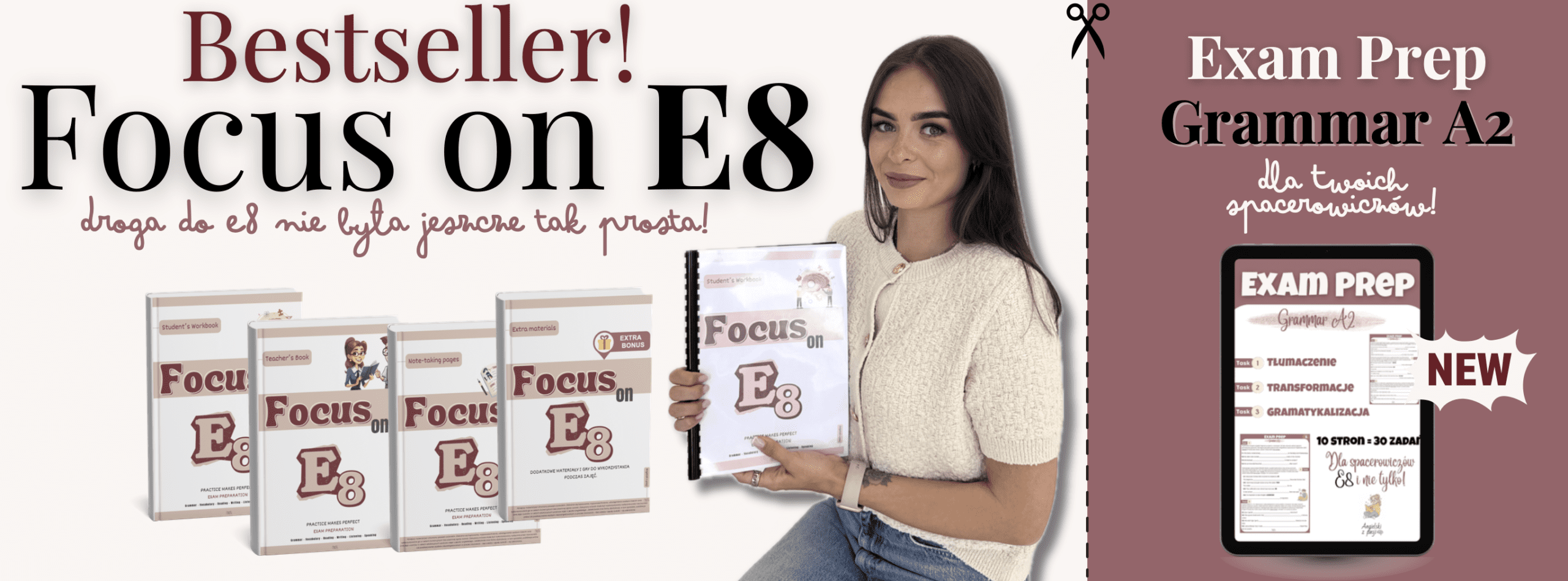 EGZAMIN, GRAMATYKA, E8