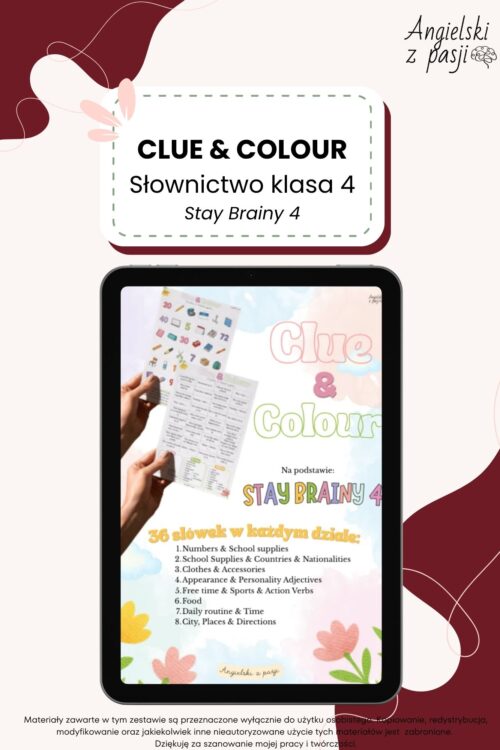 CLUE & COLOUR | Klasa 4